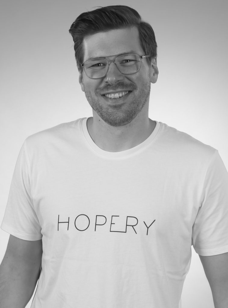 Founder Benjamin Boehme from Hopery